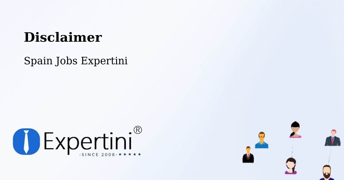 Disclaimer – Berga - Spain Jobs Expertini